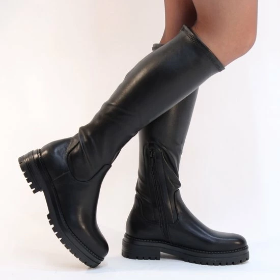 POSH By Poelman Lange Laars - Vrouwen - Zwart - Maat 43 9 POSH By Poelman Lange Laars - Vrouwen - Zwart - Maat 43 - Afbeelding 9