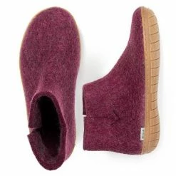 Glerups Laars Met Rubber Zool-Cranberry-42 -dames-schoenen Verkoop 550x550 298