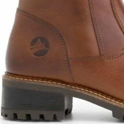 Travelin' Skjolden Leren Dames Laarzen - Wol Gevoerde Laars - Cognac Leer - Maat 36 -dames-schoenen Verkoop 550x550 51