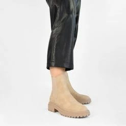 POSH By Poelman LOT Dames Chelsea Laarzen - Beige - Maat 36 -dames-schoenen Verkoop 550x550 57