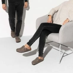 Birkenstock Boston BS - Unisex Slof - Bruin - Maat 42 (EU) 8 (UK) -dames-schoenen Verkoop 550x550 80