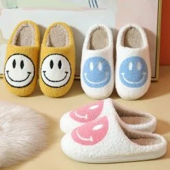 Budino Smiley Pantoffels - Smiley Sloffen - Pantoffels - Sloffen - Dames En Heren - Zwart - Maat 37/38 -dames-schoenen Verkoop 550x550 86