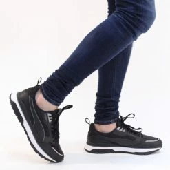 PUMA R78 Trek Unisex Sneakers - Black - Maat 47 -dames-schoenen Verkoop 550x550 90