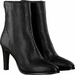 Notre-V 18236 Enkellaarsjes - Enkelboots Met Rits - Dames - Zwart - Maat 39 -dames-schoenen Verkoop 550x551 2