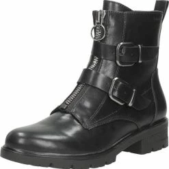 Tamaris Biker Boots Zwart - Maat 40 -dames-schoenen Verkoop 550x554