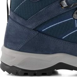 Travelin' Svendborg - Hoge Dames Wandelschoenen - Waterdicht En Ademend - Blauw Leer - Maat 41 -dames-schoenen Verkoop 550x555 2