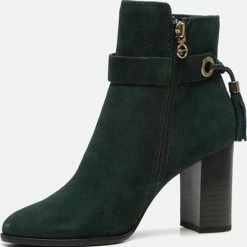 Tamaris Tamaris Enkellaarsjes Groen Leer - Maat 36 -dames-schoenen Verkoop 550x555 7