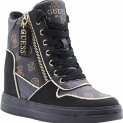 Guess Nangy Dames Sneakers - Brown/Black - Maat 37 -dames-schoenen Verkoop 550x562 4