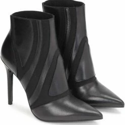Kazar Bottes Noires Pour Dames -dames-schoenen Verkoop 550x563 7