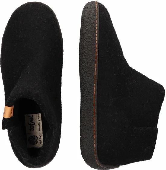 Tofvel Rabara Pantoffels Zwart Uni (TF2000-36) 5 Tofvel Rabara Pantoffels Zwart Uni (TF2000-36) - Afbeelding 5