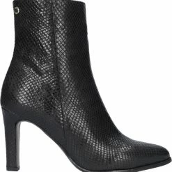Notre-V 18236 Enkellaarsjes - Enkelboots Met Rits - Dames - Zwart - Maat 39 -dames-schoenen Verkoop 550x569 1
