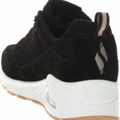 Skechers Uno-Two For The Show Dames Sneakers - Black - Maat 41 -dames-schoenen Verkoop 550x570 3