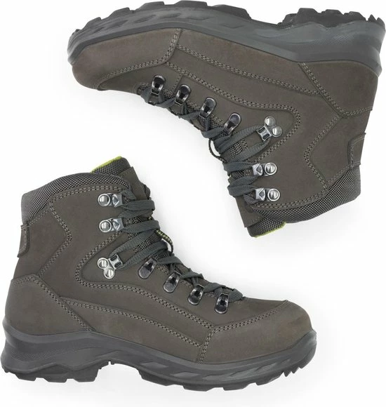 Travelin' Faaborg Dames Wandelschoenen - Waterdicht En Ademend - Grijs Leer - Maat 38 5 Travelin' Faaborg Dames Wandelschoenen - Waterdicht En Ademend - Grijs Leer - Maat 38 - Afbeelding 5