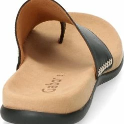 Gabor 03.700.27 Dames Slippers - Zwart - Maat 38 -dames-schoenen Verkoop 550x585 6