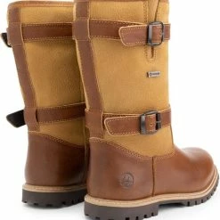 Travelin' Sweden Dames Outdoorlaarzen - Waterdicht En Ademend - Wol Gevoerde Wandellaars - Cognac Leer - Maat 40 -dames-schoenen Verkoop 550x586 4
