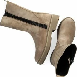 VIA VAI Alexis Macc Biker Boots - Beige - Maat 37 -dames-schoenen Verkoop 550x589 8