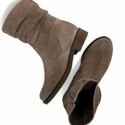 Gabor 703 Enkellaarsjes - Enkelboots Met Rits - Dames - Taupe - Maat 37 -dames-schoenen Verkoop 550x590 4