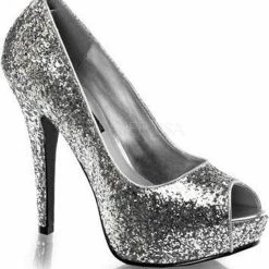 TWINKLE 18G Zilver Glitter - (EU 35 = US 5) - Funtasma