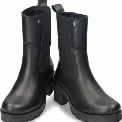 Panama Jack Poppy B1 Zwart - Dames Laars - Maat 40 -dames-schoenen Verkoop 550x594