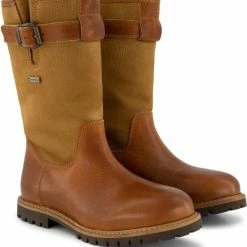 Travelin' Konstanz Dames - Leren Outdoorlaarzen - Waterdicht En Ademend - Laars - Cognac Leer - Maat 37