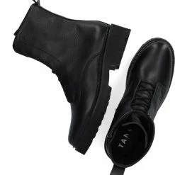 Tango Bee 5136 Veterboots - Laarzen Met Veters - Dames - Zwart - Maat 38 -dames-schoenen Verkoop 550x596 1