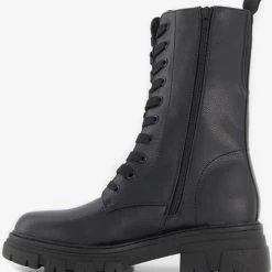 Blue Box Dames Veterboots - Zwart - Maat 41 -dames-schoenen Verkoop 550x597 5