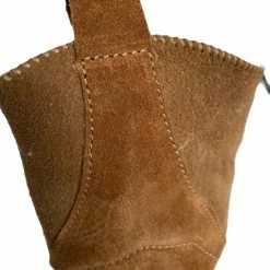 LuLu Wonen LuLu- Leren Sloffen / Pantoffels Gevoerd Met Schapenvacht. Maat 40 -dames-schoenen Verkoop 550x599