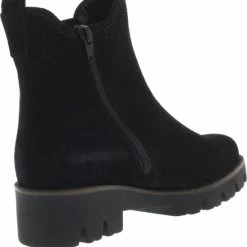Gabor 771.1 Chelsea Boots - Enkellaarsjes - Dames - Zwart - Maat 38,5 -dames-schoenen Verkoop 550x601 1