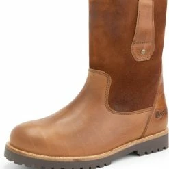 NoGRZ R.Cassels Dames Outdoorlaarzen - Wol Gevoerd - Cognac Bruin Leer - Maat 37 -dames-schoenen Verkoop 550x605 2