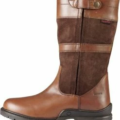Horka Outdoorlaarzen York Halfhoog Leer/suède Bruin Maat 40 -dames-schoenen Verkoop 550x607 2