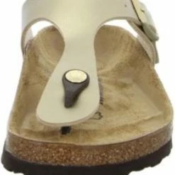 Birkenstock - Dames Sandalen Gizeh BS Gold (regular) - Goud - Maat 40 -dames-schoenen Verkoop 550x608 1