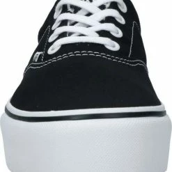Vans Doheny Platform Canvas Dames Sneakers - Black/White - Maat 37 -dames-schoenen Verkoop 550x608 3