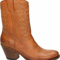 Sendra 13142 Laly Cowboylaars - Cognac - Maat 39 -dames-schoenen Verkoop 550x615 4
