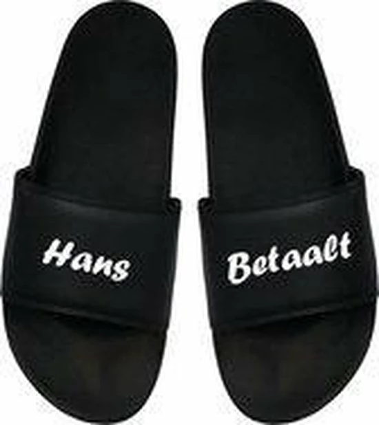 Slepr Cadeau Sint - Cadeau Kerst - Cadeau - Cadeau Badslippers - Badslippers Hans Betaalt 43 1 Slepr Cadeau Sint - Cadeau Kerst - Cadeau - Cadeau Badslippers - Badslippers Hans Betaalt 43