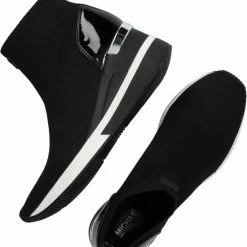 Michael Kors Skyler Dames Sneakers - Zwart - Maat 38 -dames-schoenen Verkoop 550x619 1