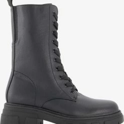 Blue Box Dames Veterboots - Zwart - Maat 41 -dames-schoenen Verkoop 550x624 2