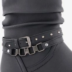 Blue Box Dames Enkellaarsjes - Zwart - Maat 38 -dames-schoenen Verkoop 550x629 2