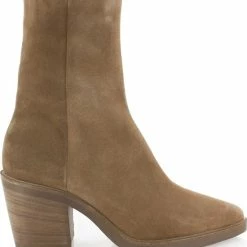 VIA VAI Kailee Faye Enkellaarsjes Dames - Cognac - Maat 39 -dames-schoenen Verkoop 550x629