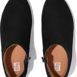 FitFlop Sumi Ankle Boot Suede ZWART - Maat 39 -dames-schoenen Verkoop 550x630 1