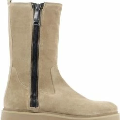 VIA VAI Alexis Macc Biker Boots - Beige - Maat 37 -dames-schoenen Verkoop 550x630 3
