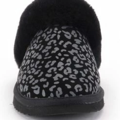 Warmbat Collie Dames Sloffen - Print Leopard Black - Maat 42 -dames-schoenen Verkoop 550x631 2