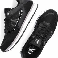 Calvin Klein Retro Runner 4 Lage Sneakers - Dames - Zwart - Maat 38 19 Calvin Klein Retro Runner 4 Lage Sneakers - Dames - Zwart - Maat 38 -dames-schoenen Verkoop 550x632 4