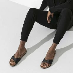 Birkenstock Madrid Dames Slippers Small Fit - Black - Maat 42 -dames-schoenen Verkoop 550x635 12