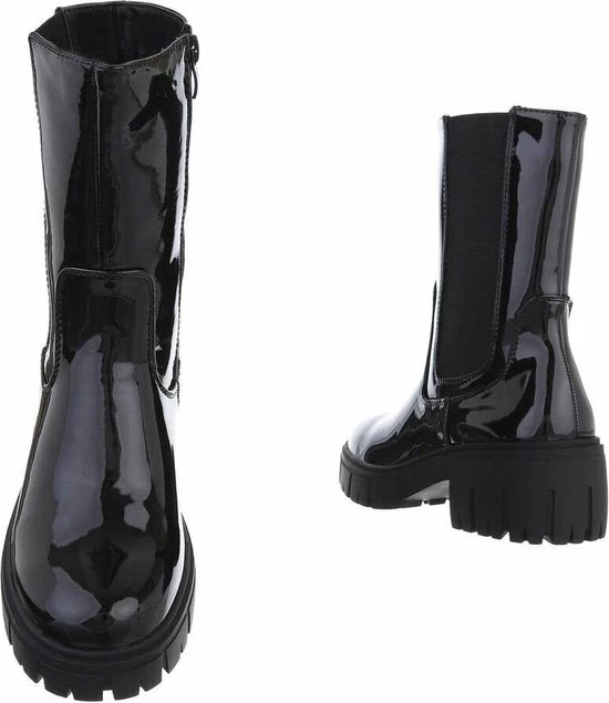 Merkloos Chelsea Boots Hakhoogte 7 Cm 3 Merkloos Chelsea Boots Hakhoogte 7 Cm - Afbeelding 3