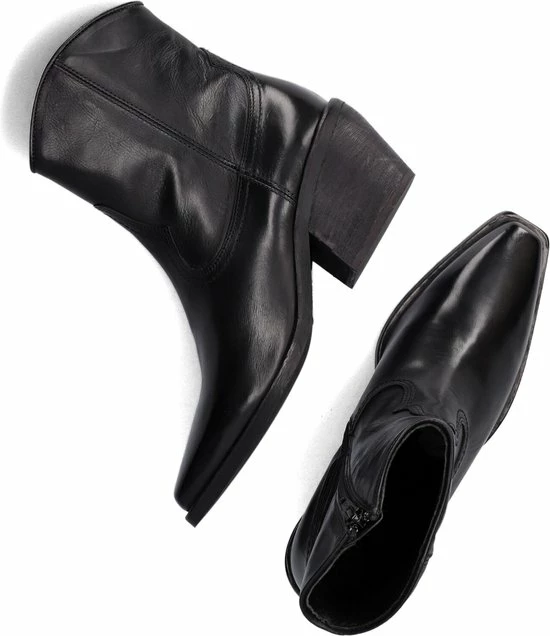 VIA VAI Eveline Clark Enkellaarsjes Dames - Zwart - Maat 40 12 VIA VAI Eveline Clark Enkellaarsjes Dames - Zwart - Maat 40 - Afbeelding 12