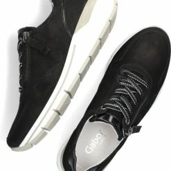 Gabor 587 Lage Sneakers - Dames - Zwart - Maat 40 -dames-schoenen Verkoop 550x640 8
