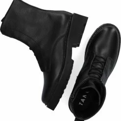 Tango Bee 5136 Veterboots - Laarzen Met Veters - Dames - Zwart - Maat 38 -dames-schoenen Verkoop 550x642 1