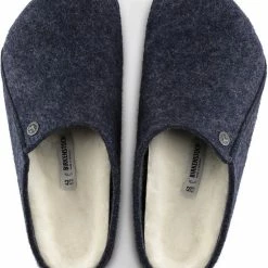 Birkenstock Zermatt Shearling Narrow Sloffen - Dark Blue - Maat 42 24 Birkenstock Zermatt Shearling Narrow Sloffen - Dark Blue - Maat 42 -dames-schoenen Verkoop 550x647 5