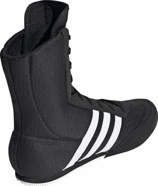 Adidas Boksschoenen Box Hog 2.0 - Extra Lange Tong - Zwart/Wit - 41 1/3 4 Adidas Boksschoenen Box Hog 2.0 - Extra Lange Tong - Zwart/Wit - 41 1/3 - Afbeelding 4