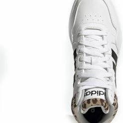 Adidas Hoops 3.0 Mid Sneakers Dames Wit -dames-schoenen Verkoop 550x657 2